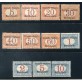 1906 Somalia Meridionale segnatasse serie 11 val. nuovi