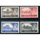 1955 Inghilterra serie castelli 4 valori tir. Waterlow