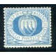 1877 San Marino 10 cent. azzurro spl 