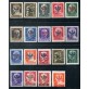 1944 Lubiana occupazione tedesca serie completa 19 valori