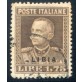 1930 Libia 1,75 lire bruno dent. 13 3/4 usato