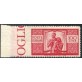 1946 Democratica 100 lire bordo non dentellato a sinistra