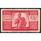 1946 Democratica 100 lire bordo non dentellato verticalmente