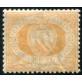 1892-4 San Marino 30 cent. giallo centrato