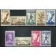 1941 Colonie Aoi British Occupation rossa serie di 9 valori