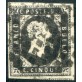 1851 Sardegna 5 cent. nero usato spl 