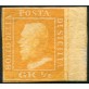 1859 Sicilia 1/2 gr. arancio scuro II tavola nuovo 