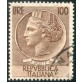 1954 Repubblica 100 lire Siracusana ruota posizione di filigrana CD
