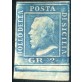 1859 ASI Sicilia 2 grana I tavola azzurro chiaro pos. 92 ritocco