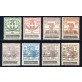 1924 Semistatali Opera sovrastampati serie 8 val