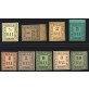 1859 ASI Romagne serie completa nuova 9 valori