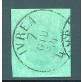 1853 Sardegna 5 cent. II emissione usato a Ivrea