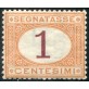 1870 Regno tasse 1 cent. ocra nuovo centrato