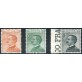 1925 Regno Michetti 3 valori nuovi