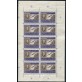 1947 San Marino minifoglio Americano non piegato