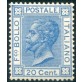 1867 Regno 20 cent. azzurro Torino nuovo centrato