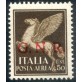1944 GNR VR 50 cent. Posta Aerea sovr. rossa nuovo