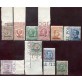 1917 Cina Pechino serie sovrastampata di 10 valori