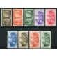 1941 Regno Asse serie 9 val.