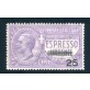 1917 Regno Espressi 25 cent. su 40 cent violetto