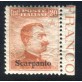 1922 Egeo 20 cent. senza filigrana Scarpanto bordo