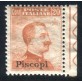 1917 Egeo 20 cent. senza filigrana Piscopi bordo