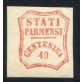 1859 Parma Governo Provvisorio 40 cent. angolo