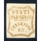 1859 Parma 80 cent. bistro nuovo con gomma