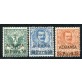 1902 Levante Albania prima emissione 3 val.