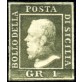 1859 ASI Sicilia 1 grana verde oliva III tavola nuovo