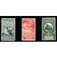 1913 Regno Unità 3 valori sovrastampati 
