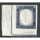 1862 Sardegna 20 cent. indaco varietà 