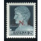 1944 GNR 25 lire nero azzurro VR sovrastampato GNR