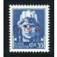 1944 GNR 35 cent. azzurro VR sovrastampato GNR