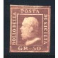 1859 Sicilia 50 grana lacca bruno nuovo