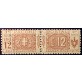 1914 Regno Pacchi 12 lire varietà decalco