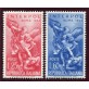 1954 Repubblica Interpol serie 2 valori