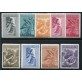 1956 Vaticano PA Arcangelo 9 valori