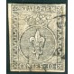1852 Parma 10 cent. bianco usato