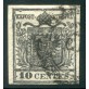 1850 LV I emissione 10 cent. usato 