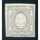 1861 Sardegna 1 cent. grigio brunastro