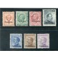 1912 Egeo Stampalia serie 7 valori nuovi