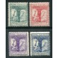 1928 Eritrea Pro Società Africana serie 4 val.