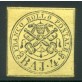 1864 Pontificio 4 baj giallo nuovo