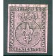 1852 ASI Parma 25 cent. violetto usato
