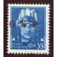 1944 GNR 35 cet. azzurro Brescia III tipo 