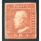 1859 Sicilia 5 grana vermiglio II tavola 
