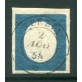 1854 Sardegna III emissione 20 cent usato