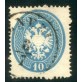 1863 ASI LV 10 soldi azzurro usato