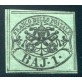 1852 Pontificio 1 baj verde azzurro